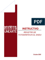 Criterios para Cargar Fotografía