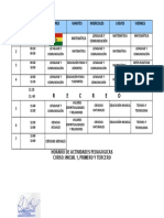 Horario de Actividades Pedagogicas.1