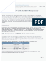 Using A Econoscillator™ To Clock An 8051 Microprocessor: Application Note 137