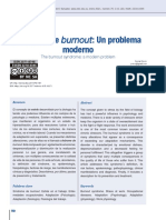 Síndrome de Burnout: Un Problema Moderno: The Burnout Syndrome: A Modern Problem