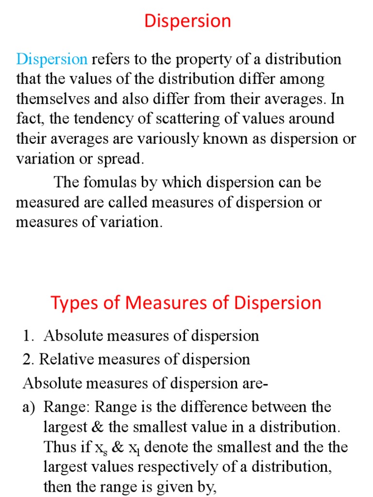 La Dispersion Cours Pdf – Chapitre 5 : La dispersion de la lumière et ...
