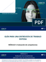 Guía entrevista trabajo: Evaluación competencias