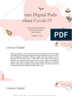 Salindia - Literasi Digital Pada Masa Covid-19 - Kel 9