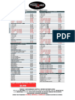 Lista de Precios Hermosillo Mayo 2022