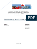 La soberanía petrolera y la nacionalización de la Faja Petrolífera del Orinoco