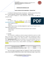 Informativo Águia de Osso