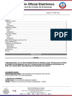 Pautas e atas do TCE-AM