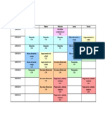 Horario 3451