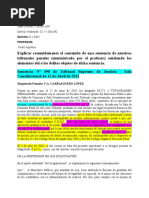 Ejemplos de Sentencias Declarativas, Constitutivas y Condenatorias