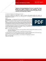 Arrêté Du Ministre de L'intérieur Et Du Développement Local Du 11 Juin 2003