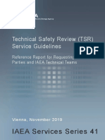 Technical Safety Review (TSR) Service Guidelines: IAEA Services Series 41