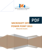 Modulo 5 Microsoft Power Point 2013-Inhsac