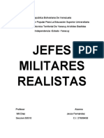 Militares Realistas