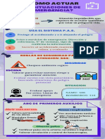 Infografía Primeros Auxilios