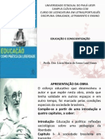 Slides - Educação e Conscientização (Paulo Freire)