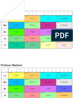 Horario Marlene