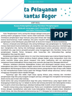 Warta Pelayanan Perkantas Bogor Edisi April-Mei 2022