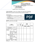 SEECS Auditing and Consultancy Services: Audit Procedures