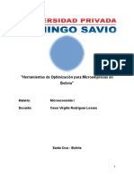 Directrices Herramientas de Optimización para Empresas Bolivianas ......