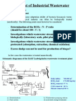 Treatment of Industrial Wastewater