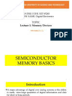 Lecture 2 - Memory Devices