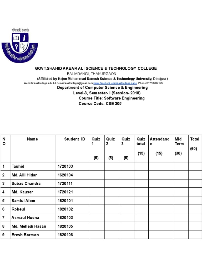 Mark Sheet | PDF