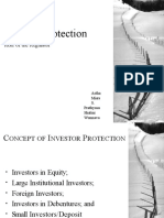 Investor Protection: Role of The Regulator