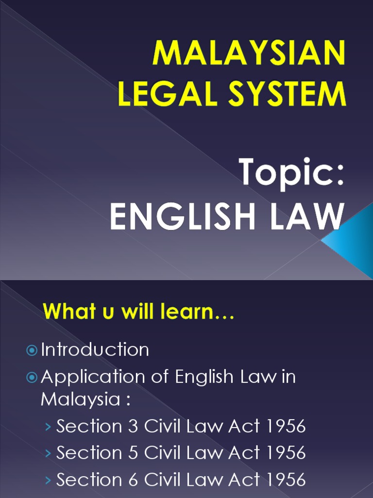 Chapter 3English Law PDF Equity (Law) Common Law