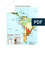 Mapa Actividades Productivas América Latina
