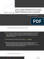 Mikrobiologi Dan Parasitologi Materi 5