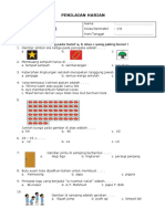 Soal Penilaian Harian Tema 6