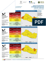 Informe del Analisis de Inseguridad Alimentaria Aguda de la CIF  El Salvador. Julio 2021 - mayo 2022