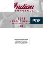 Indian Scout Rider's Manual 2018
