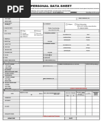 Pds Form Blank