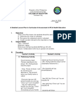 Detailed Lesson Plan Sample