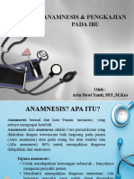 Anamnesis Pengkajian Pada Ibu