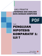 13 Pengujian Hipotesis Komparatif 1 (Uji T)