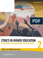 Ethics in Higher Education Foundation For Sustainable Development