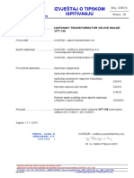 Tipski Protokol VPT-145 50 KVA