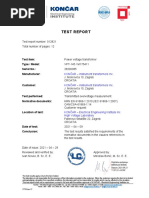 VPT-145 50 kVA - Transmitted Overvoltage Test