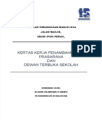 Kertas Kerja Prasarana Sekolah