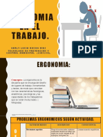 Ergonomia en El Trabajo