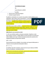 Déficit, Inflación y Crisis de Balanza de Pagos