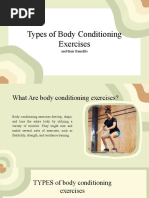 Types of Body Conditioning Exercises: and Their Benefits