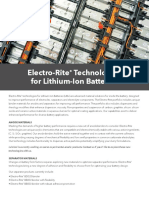 Electro-Rite Technology for Lithium Ion Batteries