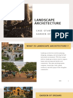 Landscape Architecture: Case Study On Garden of Dreams