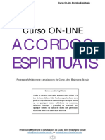 Curso online sobre acordos espirituais