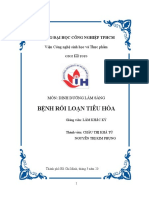 Bệnh rối loạn tiêu hóa- Môn dinh dưỡng lâm sàng 