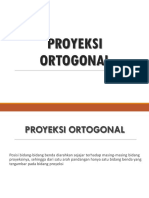 6 .Proyeksi Ortogonal
