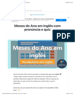 Dias da semana em inglês: veja pronúncia, abreviações e exemplos